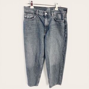 COS High Rise Tapered Leg Denim Jeans Woman Size 30